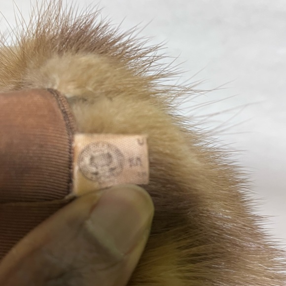 Vintage Bamburger’s Brown Mink Hat - Picture 10 of 12